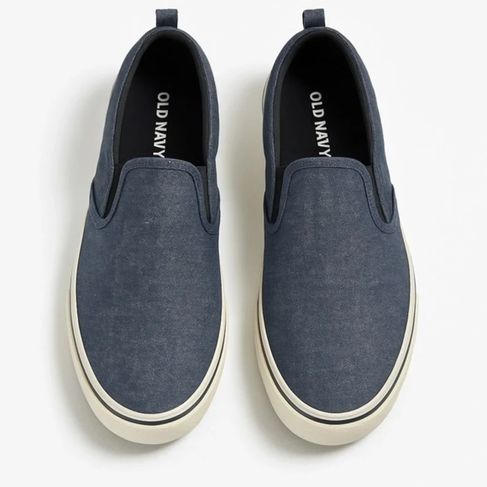 Old Navy slip on chambray deck shoe
